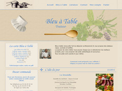 Détails : Bleu à Table Traiteur